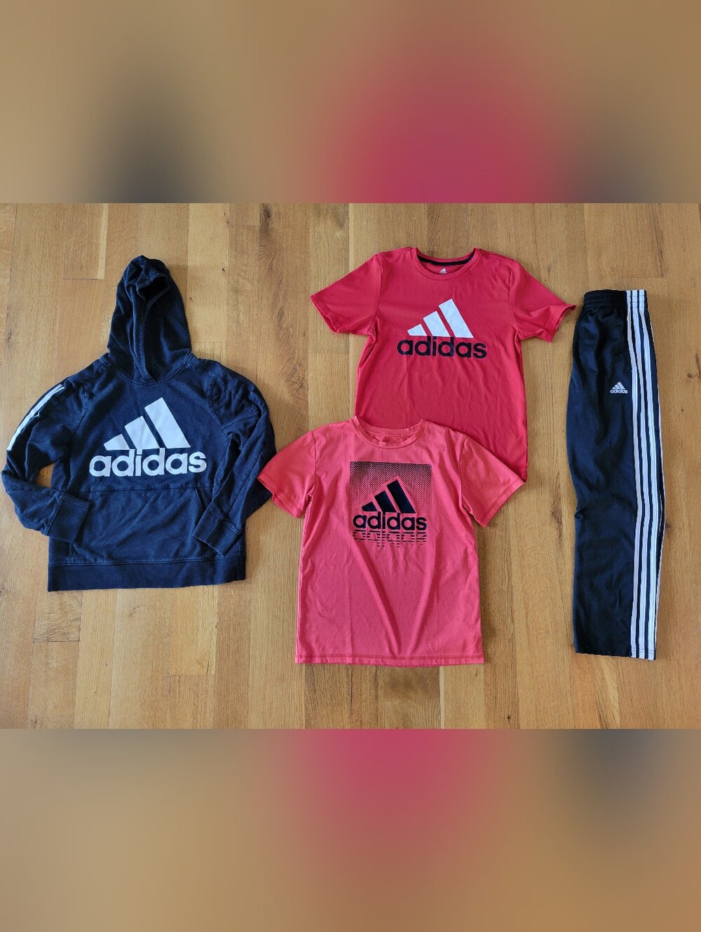 Adidas Boys size youth medium clothes bundle